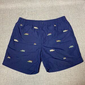 Polo Ralph Lauren Navy Embroidered Swim Trunks EUC